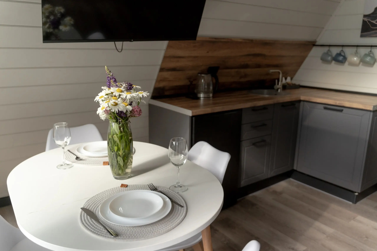 Частный дом A-Frame в лесу в 6 км от Мурманска