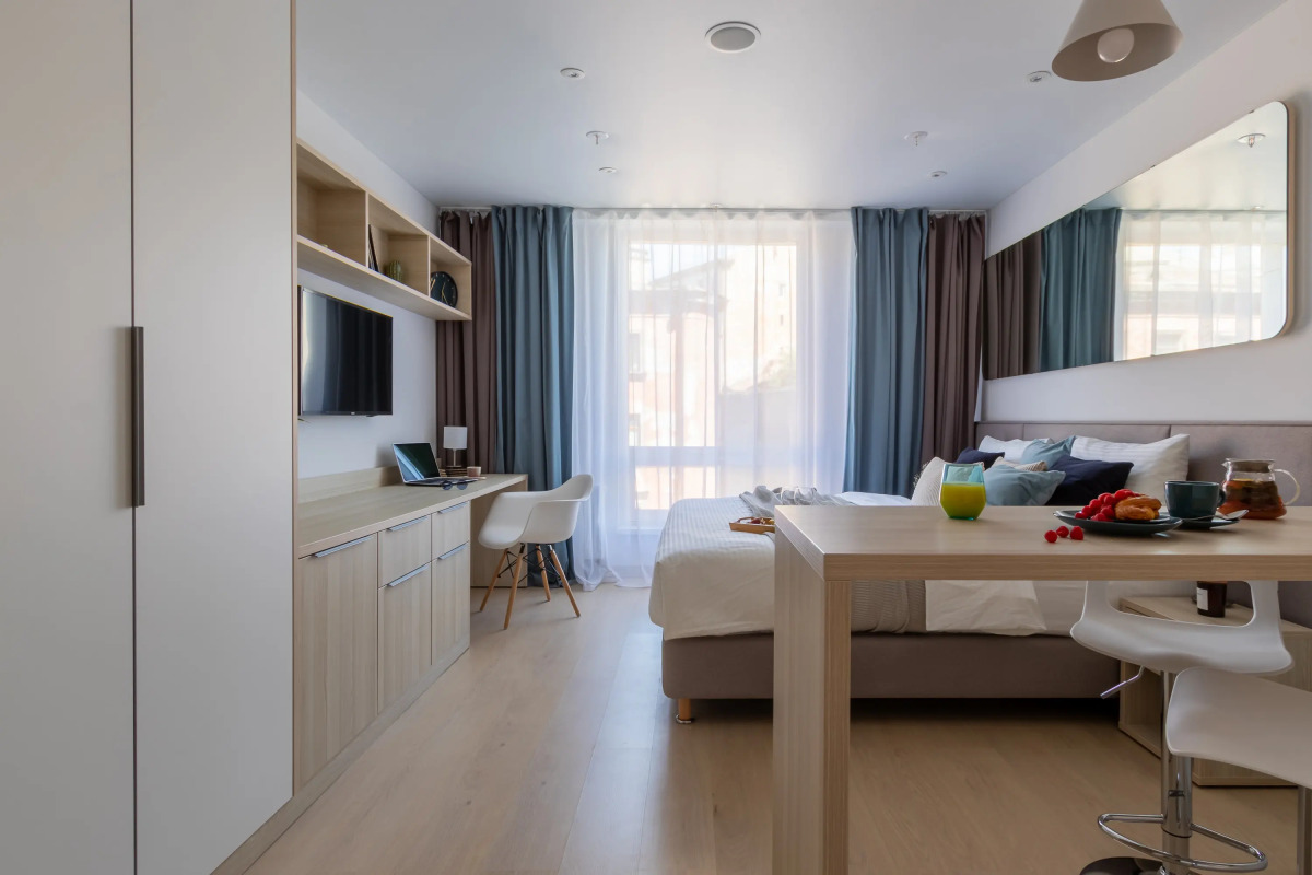 Апартаменты WishList Studio 8' to the metro in the center SPb