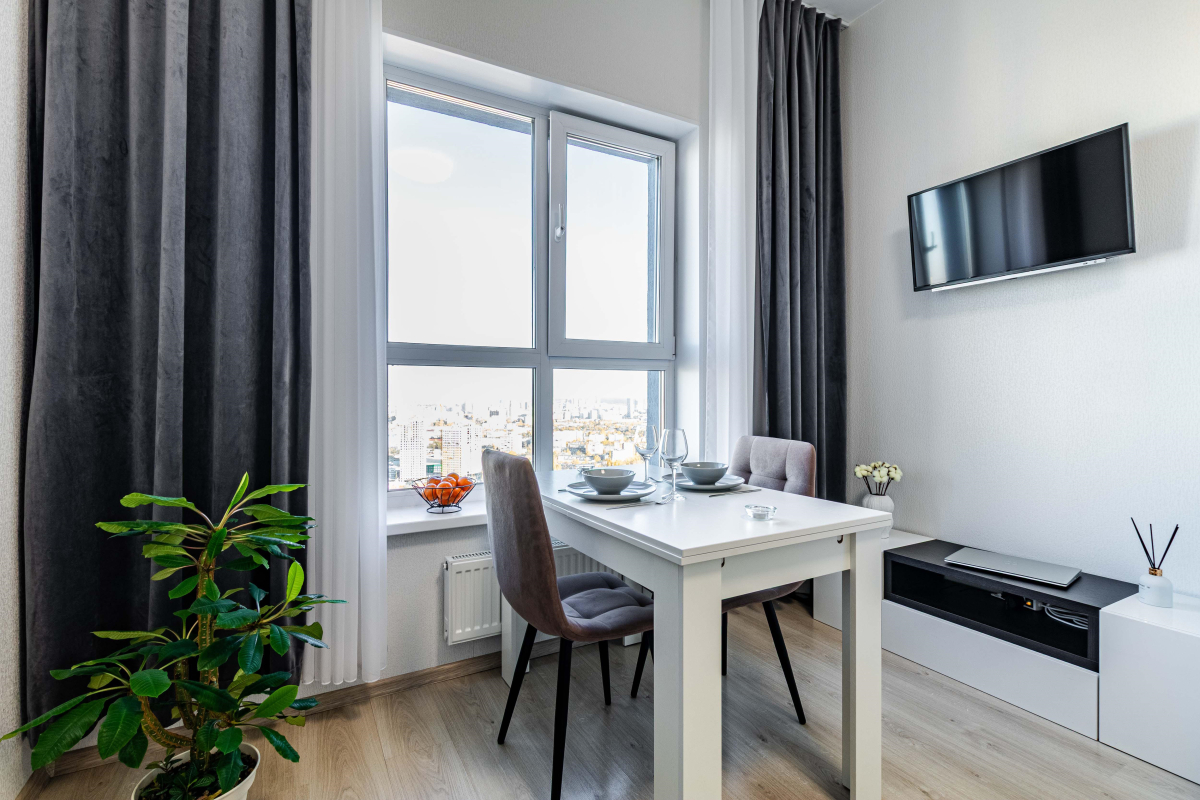 Квартира Уютная с панорамным видом 33 этаж