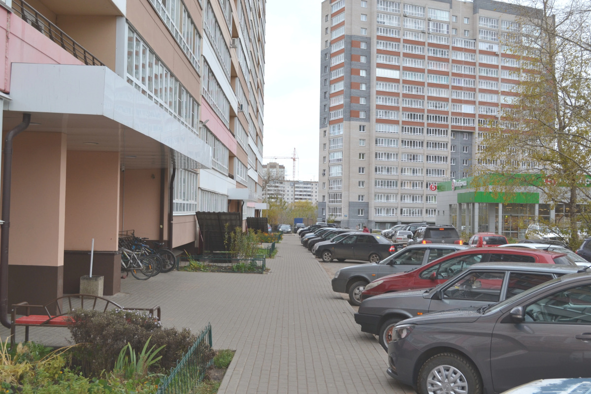 Квартира Студия на 17 Этаже с Видом на Город