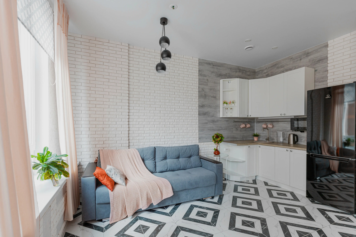 Апартаменты Просторная Студия КМ ТАУЭР ПЛАЗА в центре