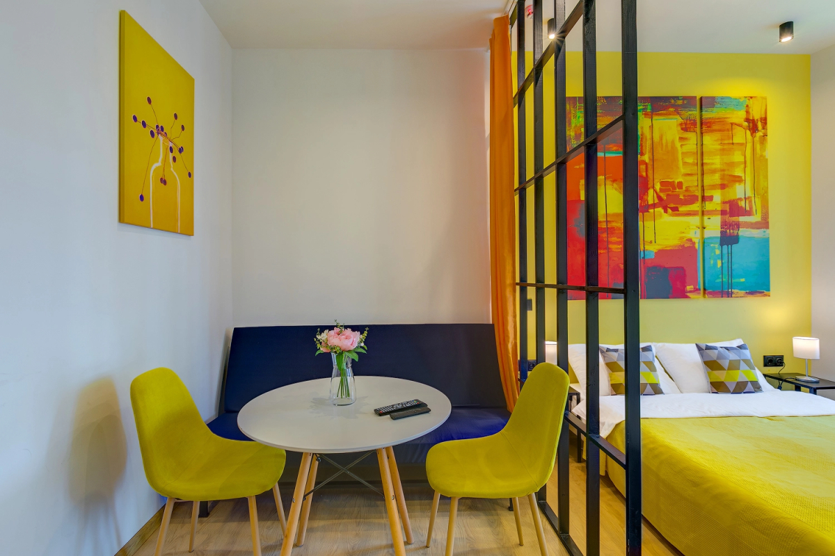 Кварира Двухкомнатная с видом на Арбат Axis.Moscow Arbat