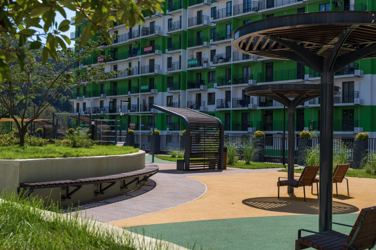 Апартаменты Рассвет УК Атмосфера с Видом на Горы