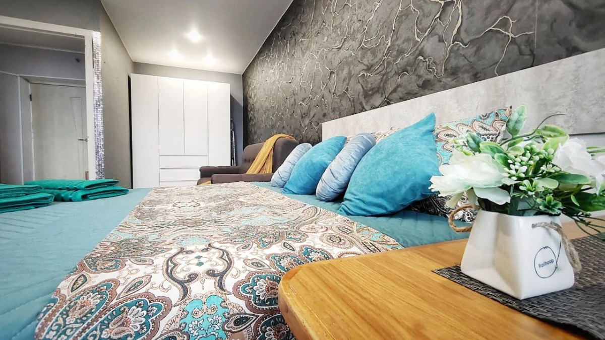 Квартира с видом на город в центре Хабаровска