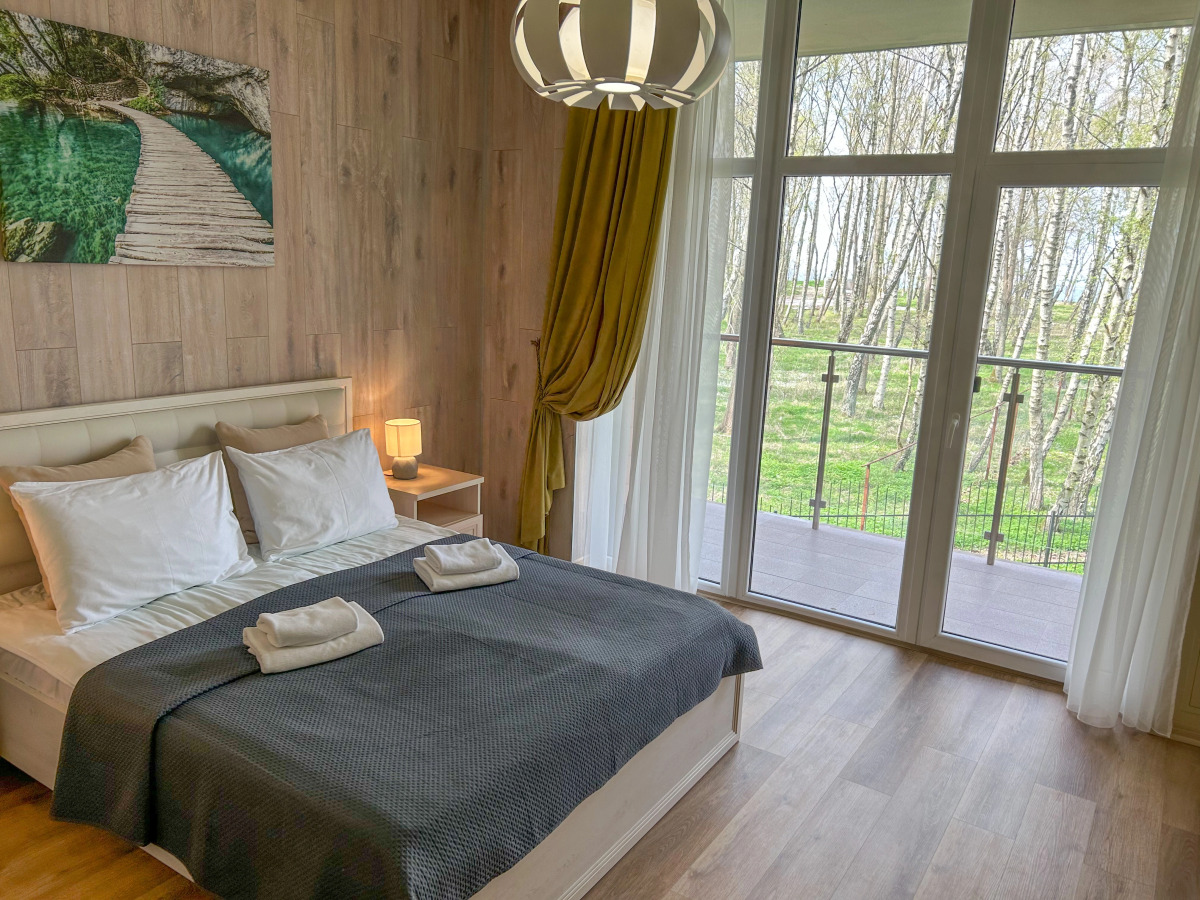 Апартаменты Sunny Svetlogorsk 13 с видом на море