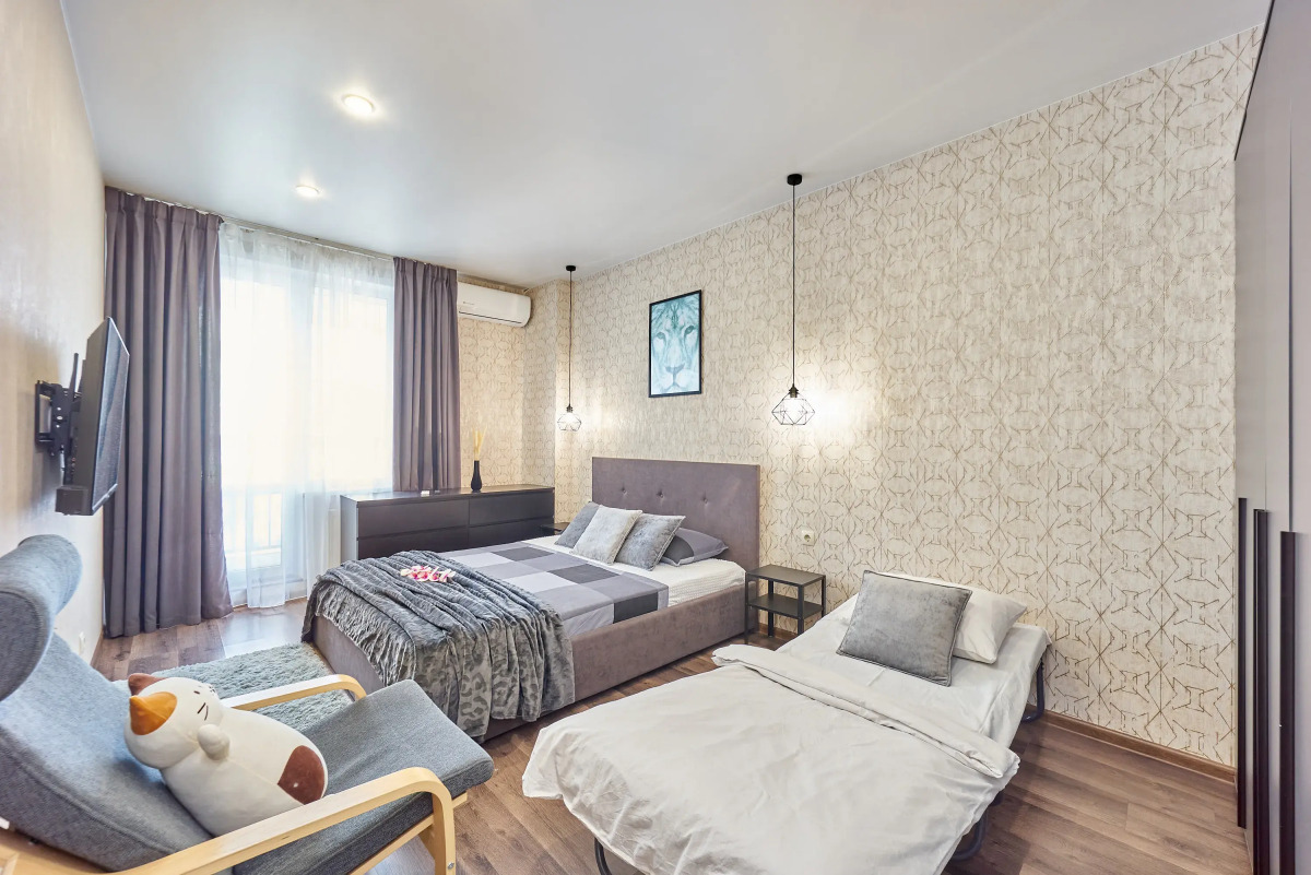 Апартаменты Современная Евродвушка в новом доме на 14 этаже