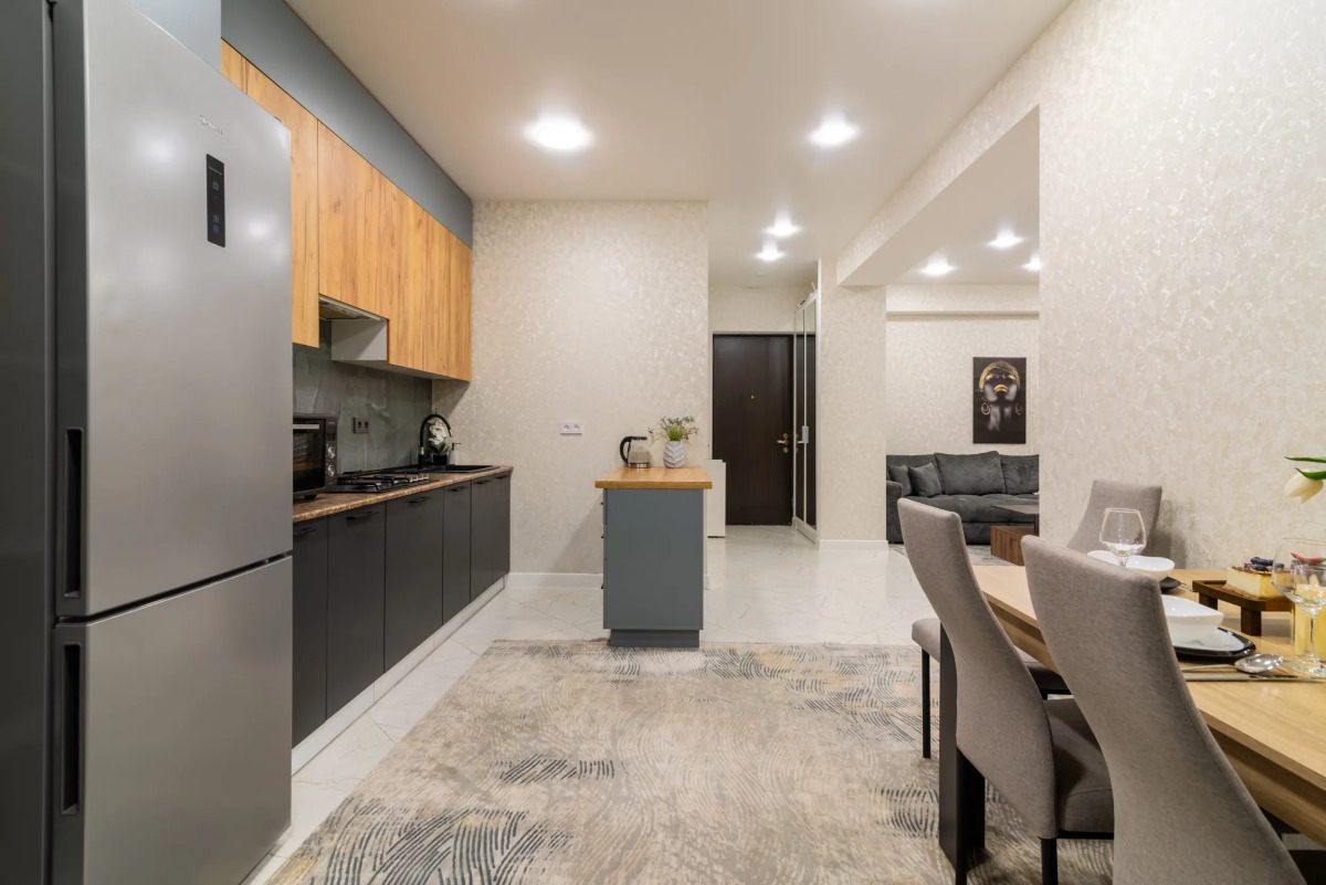 Апартаменты в хорошо развитом и благоустроенном районе