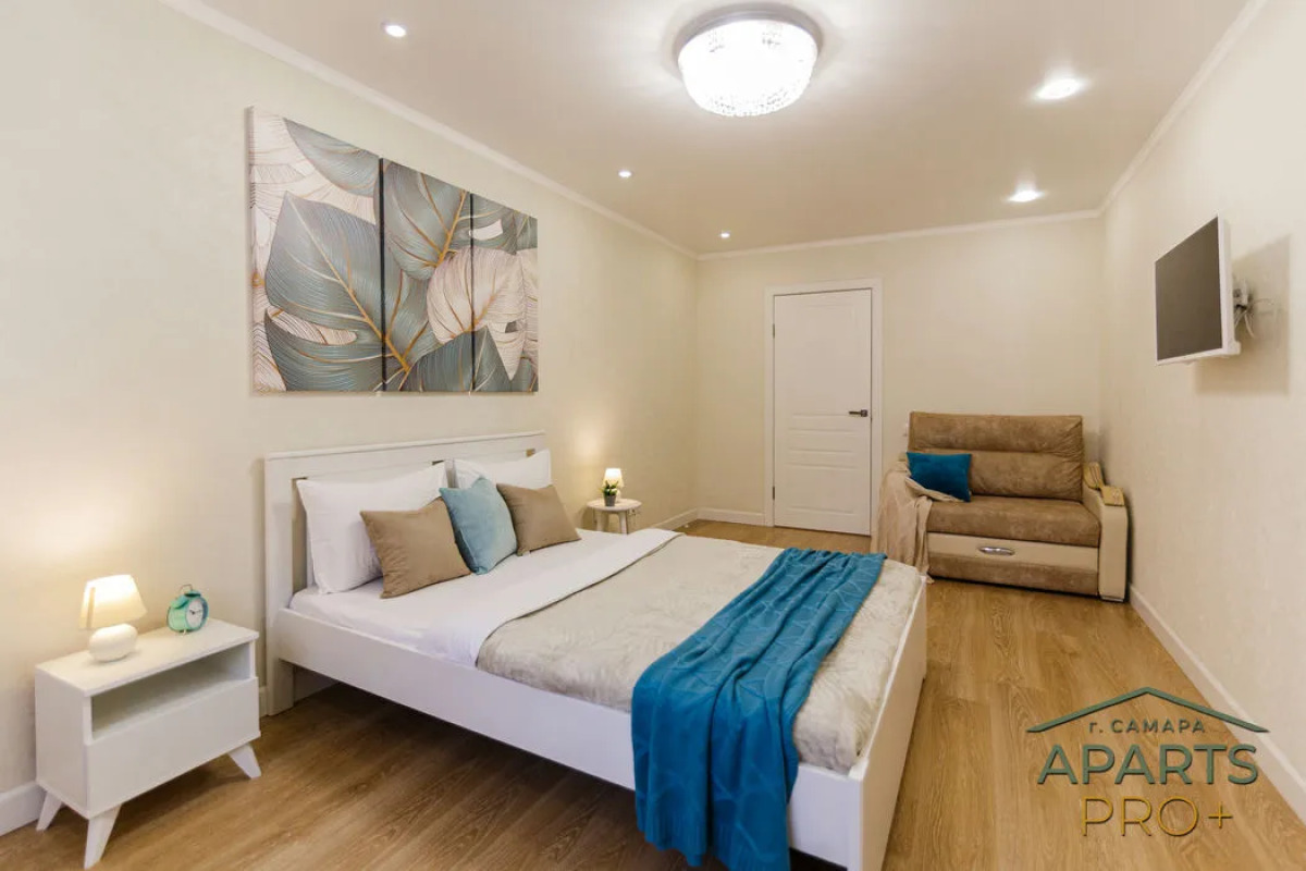 Квартира Aparts Pro Просторная 1-ком в Новом ЖК Сокол на 2 Этаже