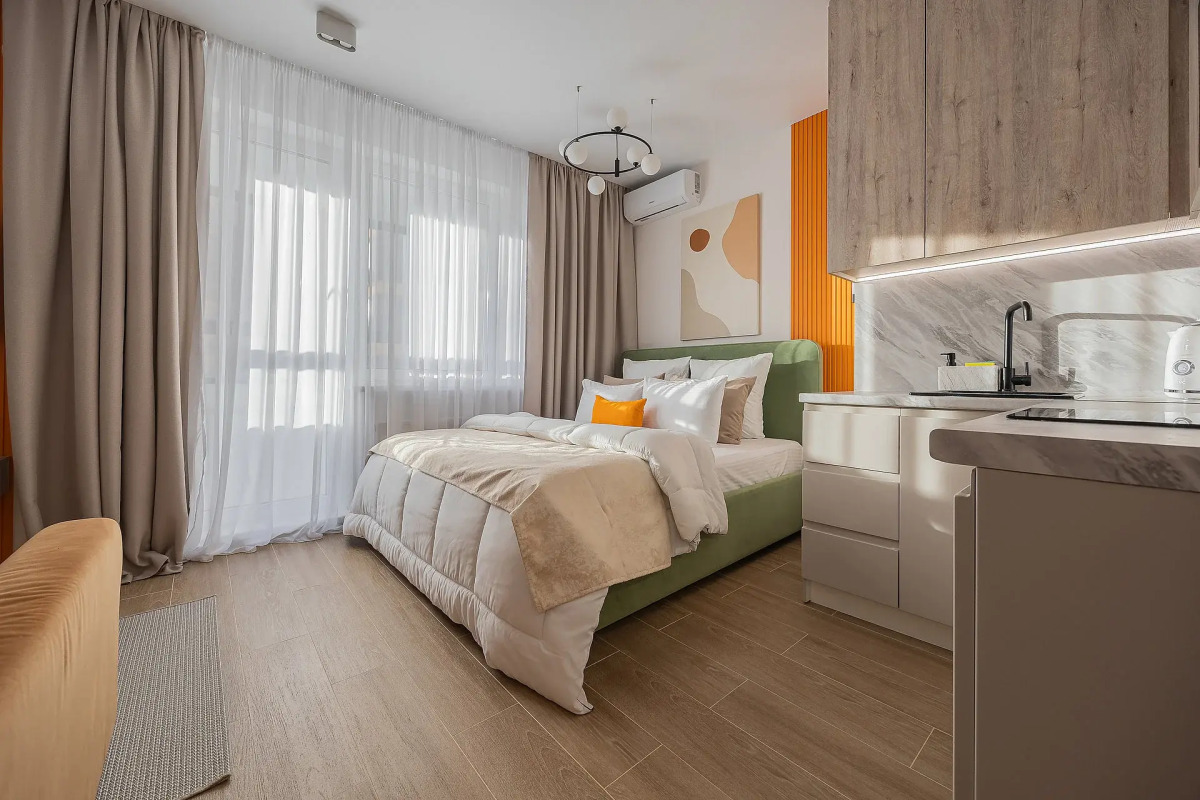 Апартаменты рядом с аквапарком океанис