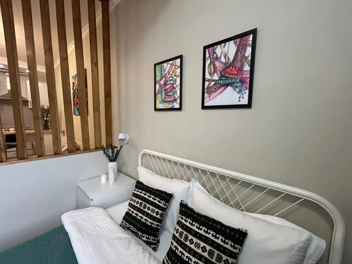 Апартаменты Студия Алма с  прекрасным видом на город