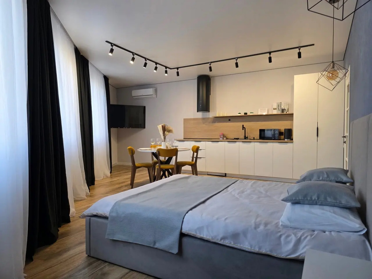 Квартира дизайнерская с видом на горы