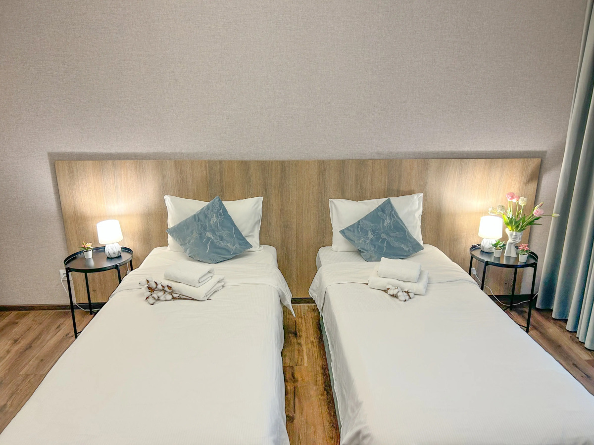 Апартаменты Sun City Apartments Shtolz 28 с Двумя Спальнями в Центре Города