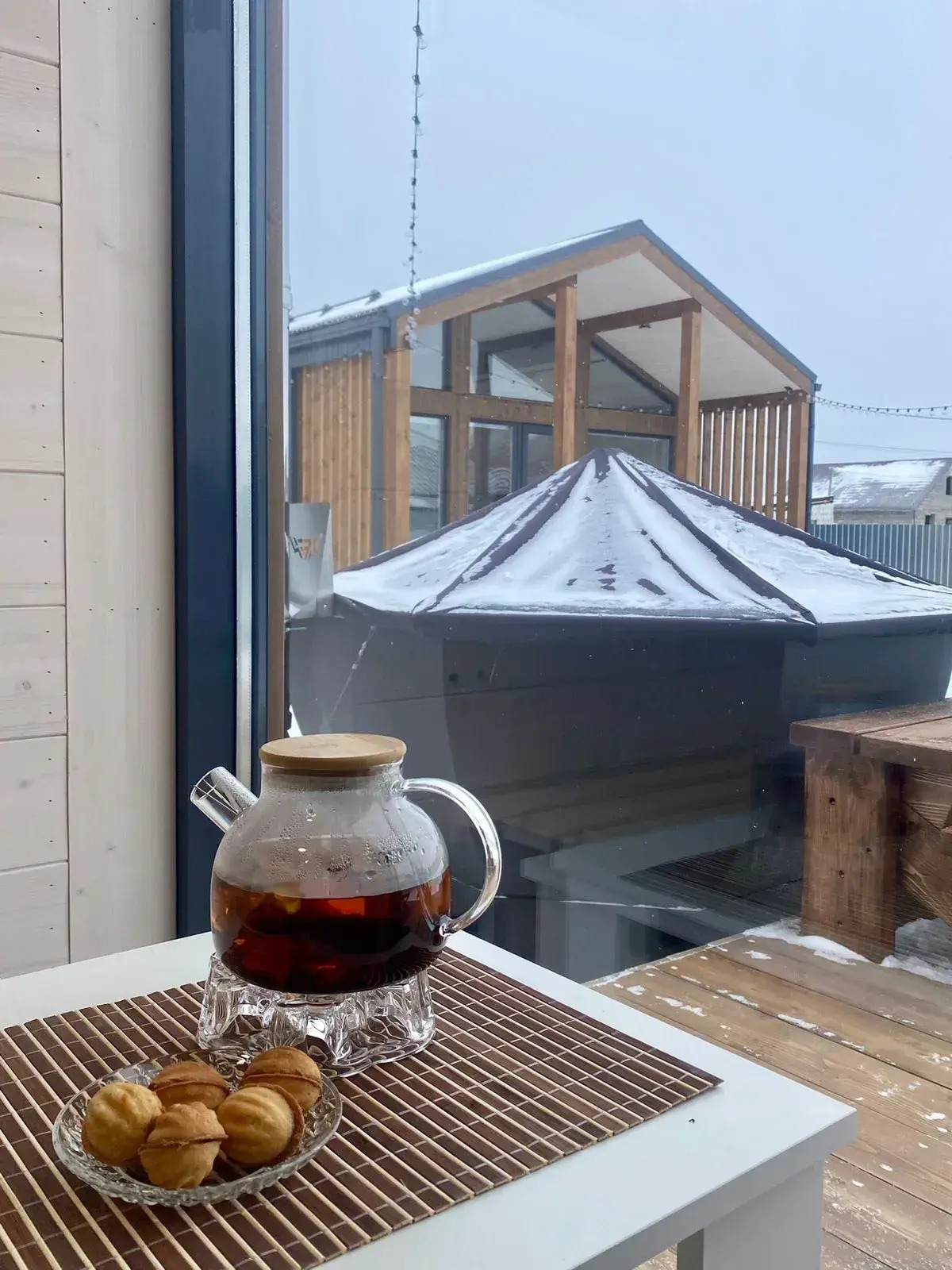 Частный дом Барн-хаус с сауной и чаном