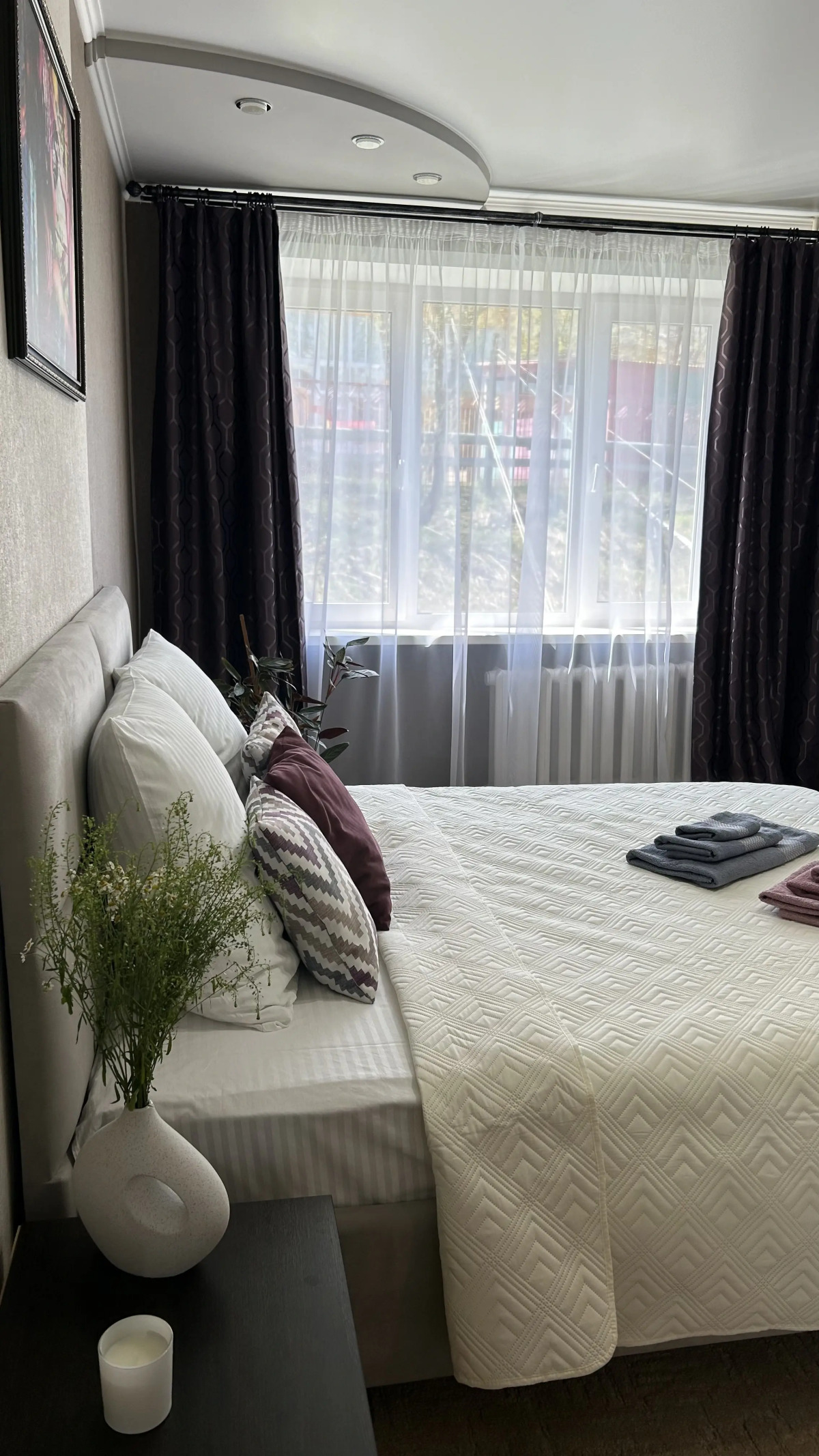 Квартира Двухкомнатная возле Парка Победы