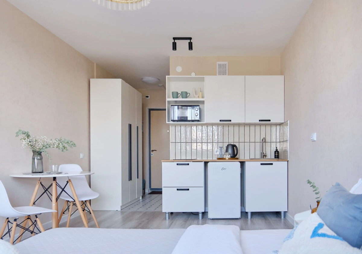 Квартира Студия с видом на гору Уктус