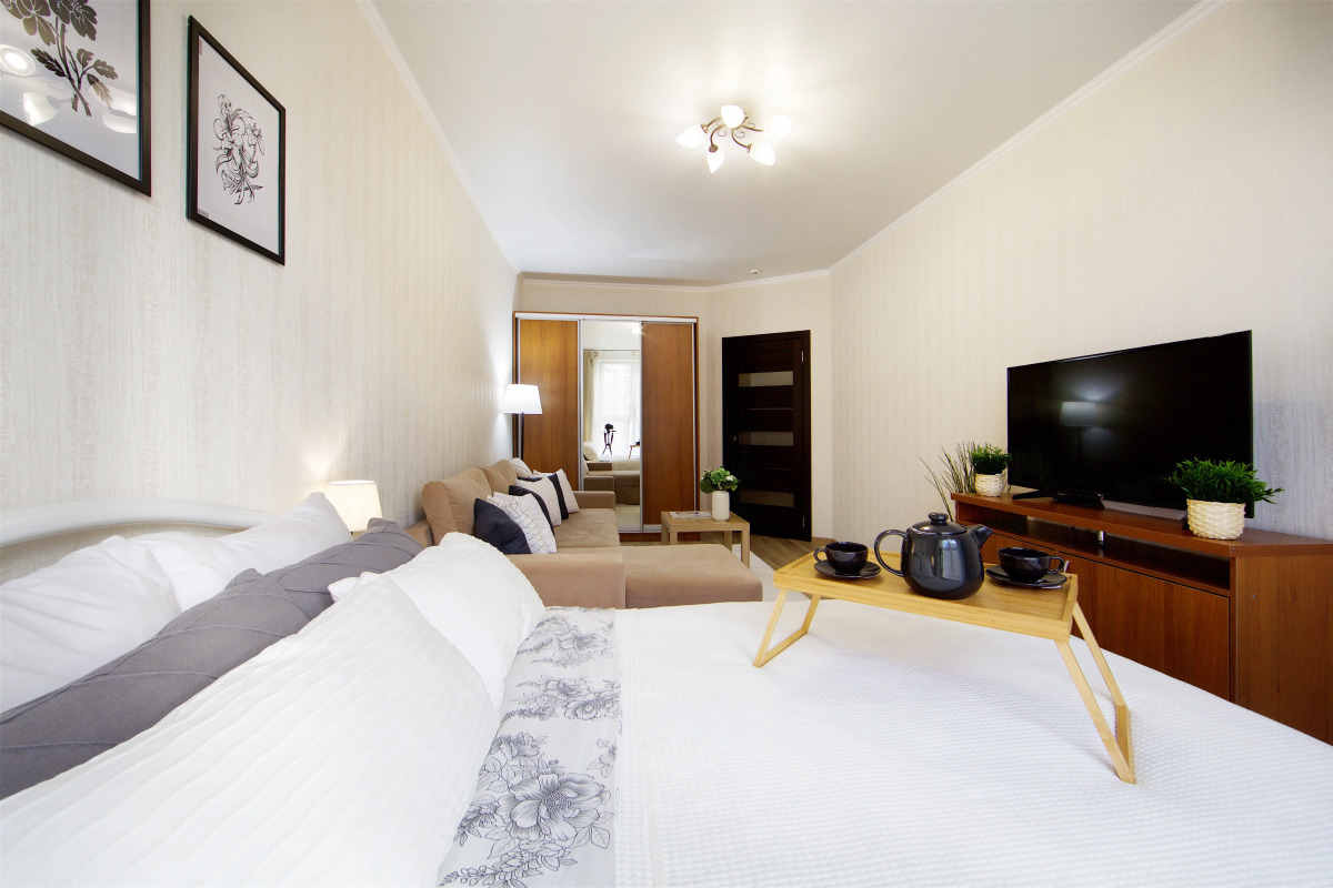 Апартаменты DoMino — Стильная Однокомнатная с Приятной Атмосферой