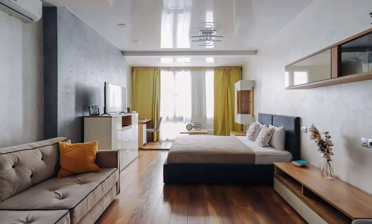 Апартаменты Lalapart Aspen Wood четрырехместная студия у метро Дмитровская