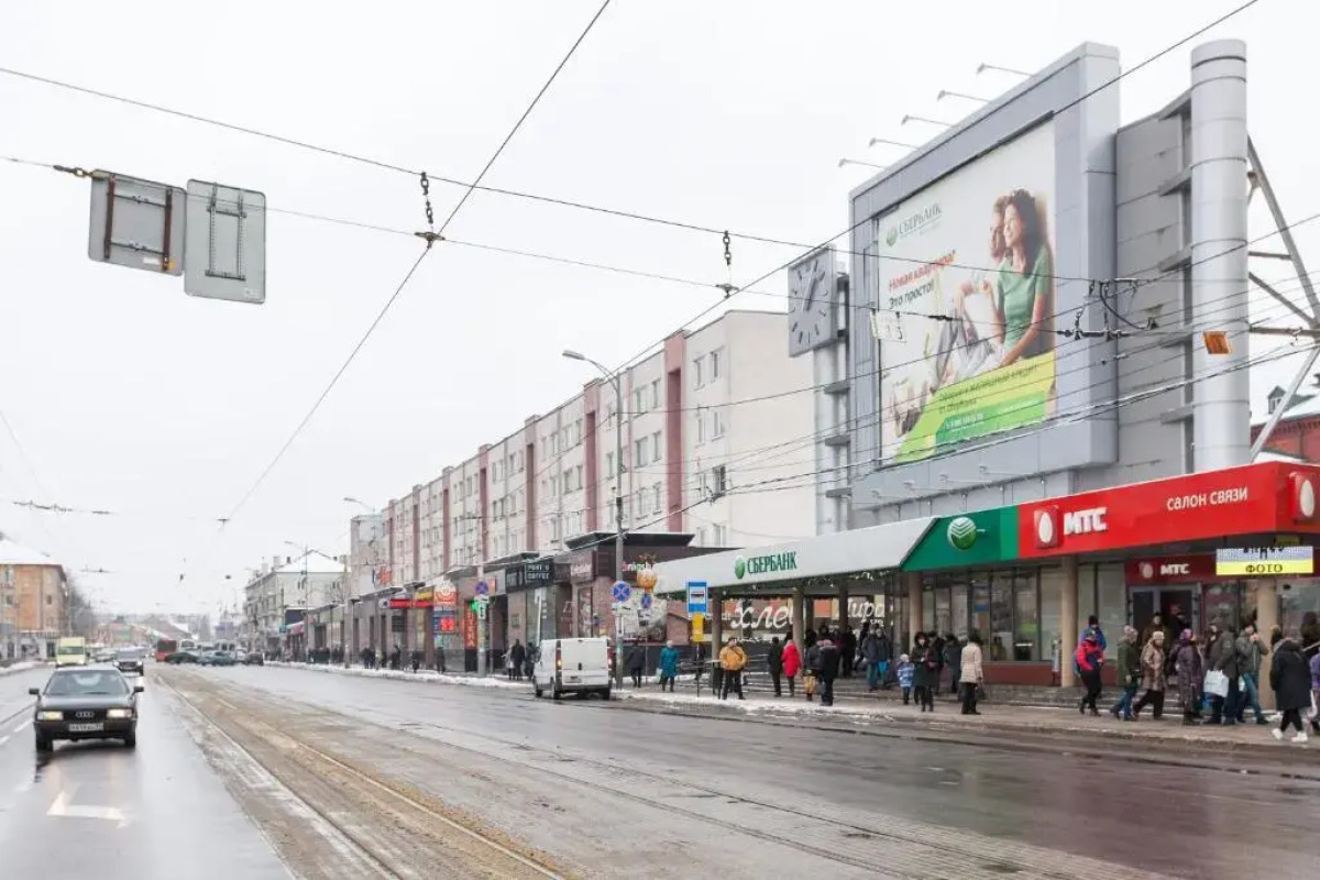 Апартаменты Двухкомнатные Центр, у площади Победы,Черняховского 12А,Колибри#12А