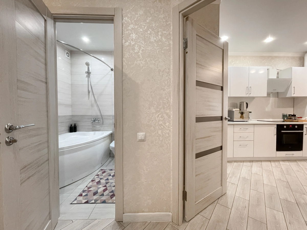 Квартира Green FOX с шикарным видом на реку Кутум