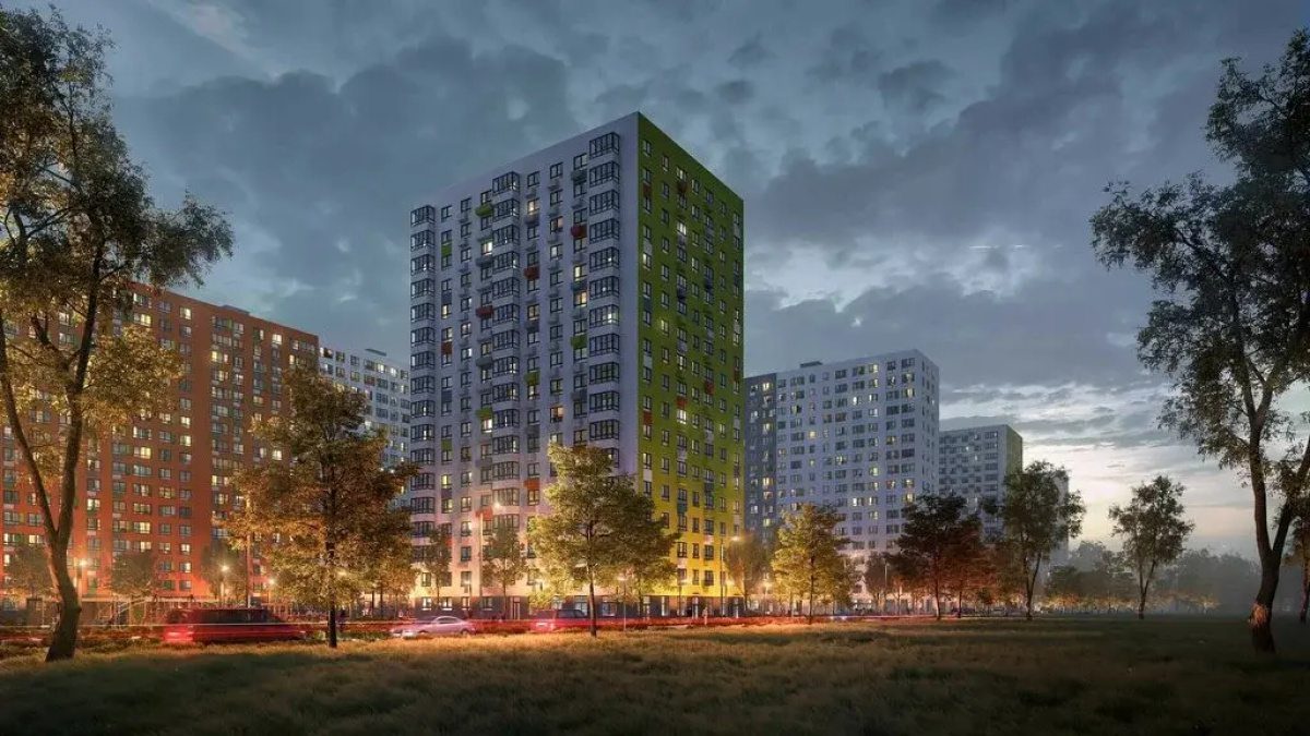 Квартира Loft в ЖК Волга-Парк для 10 гостей