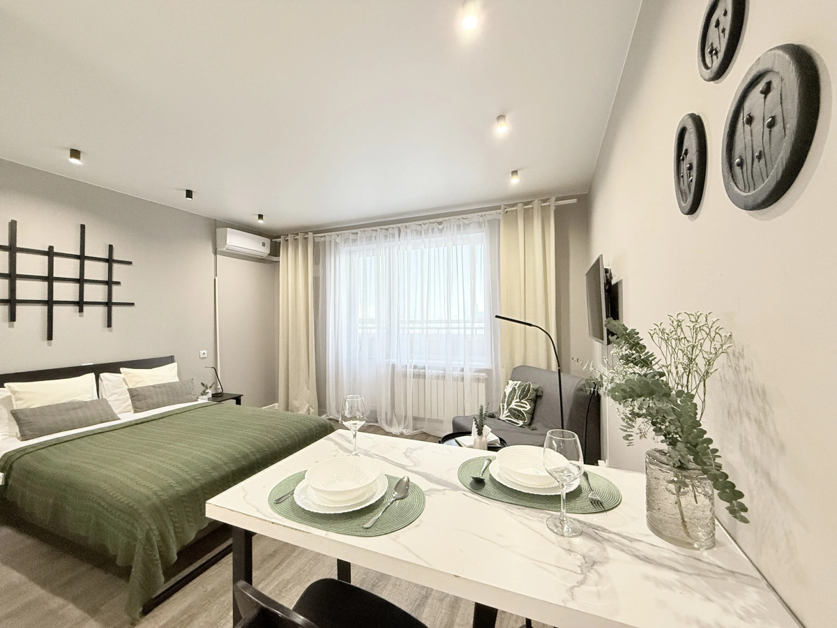 Апартаменты Studio with city view from the 22nd floor