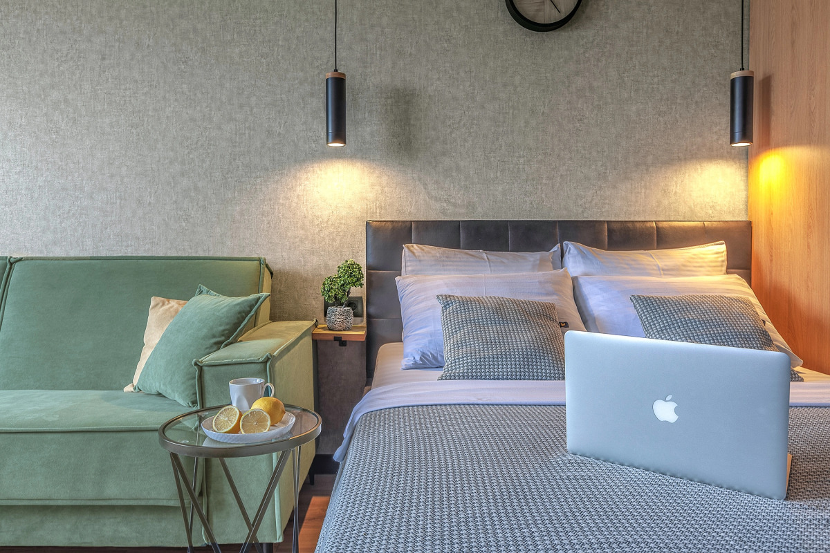 Апартаменты Лофт с видом на музей-Панораму и Волгу