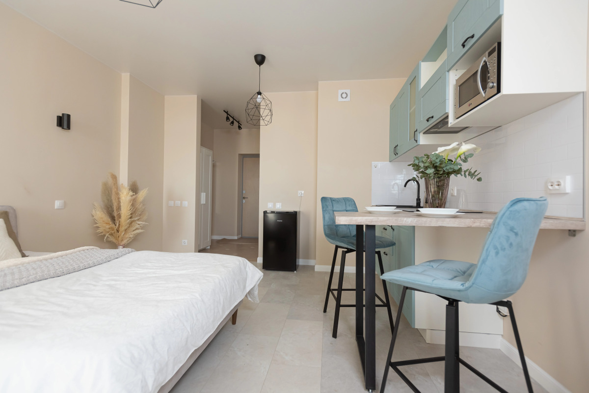 Квартира ApartHause на 34 этаже напротив ЖД-вокзала