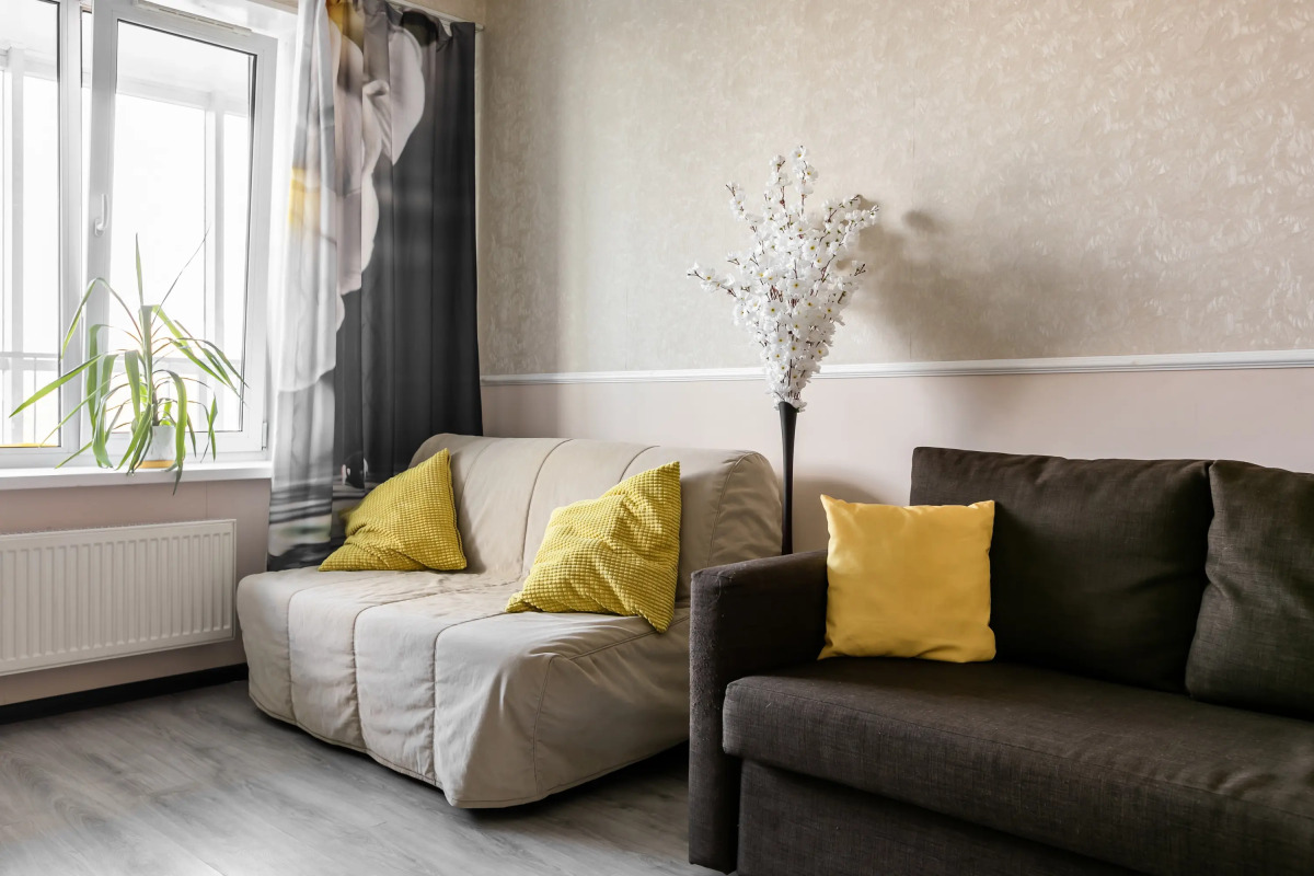 Апартаменты с 3мя комнатами NevaBed в небоскребе