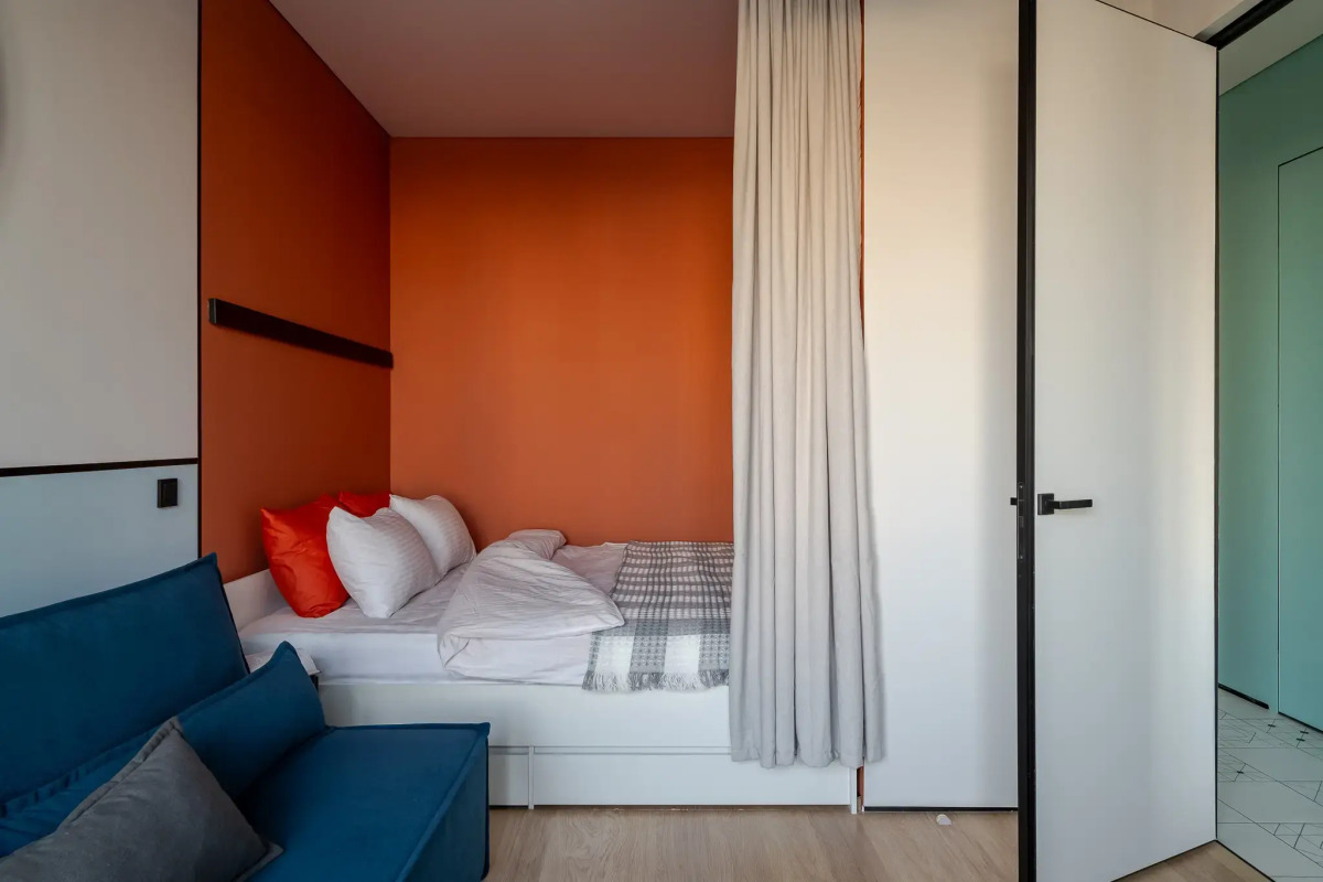 Апартаменты LEVEL Нагатинская c 1 спальней