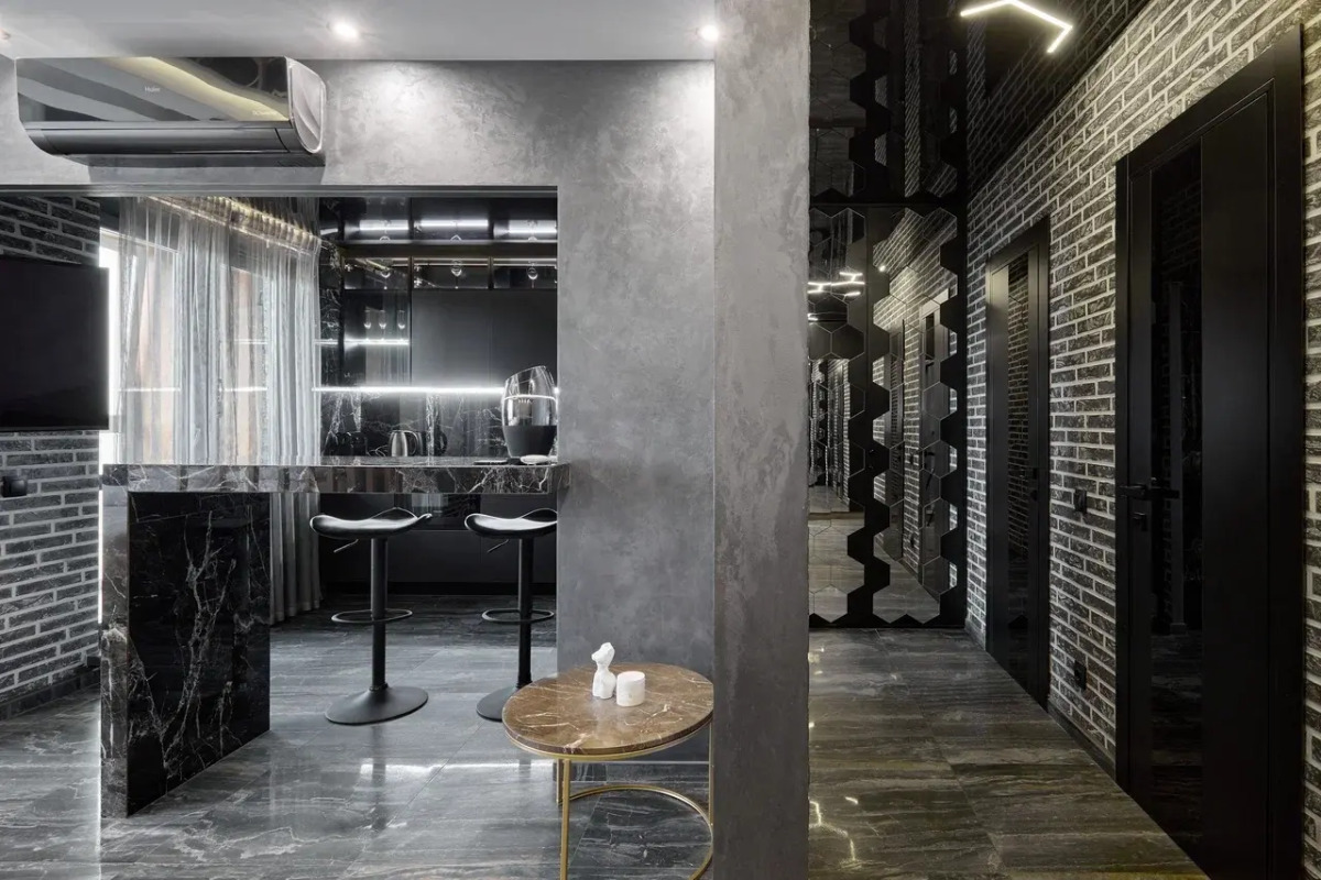 Апартаменты Reverie Black Space