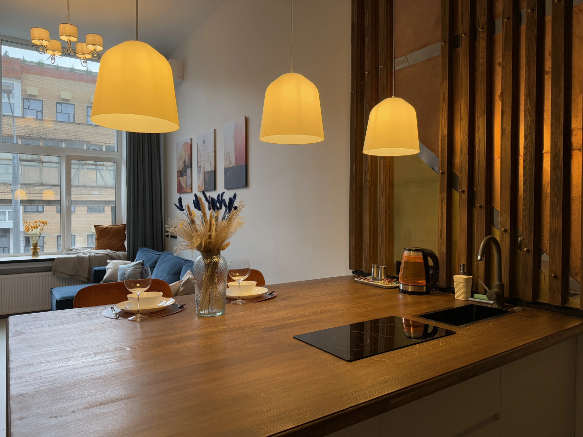 Апартаменты Роскошные двухуровневые студия недалеко от метро ЗИЛ