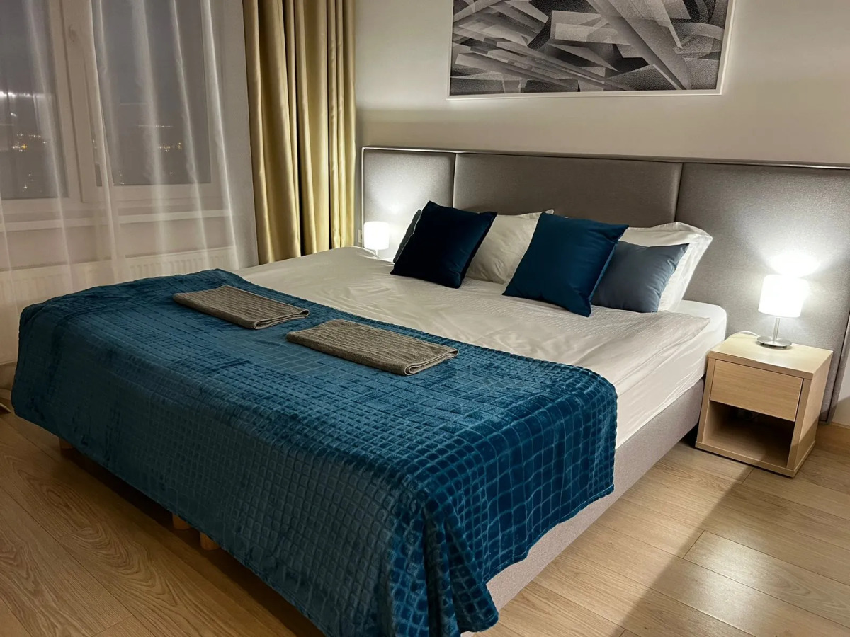 Студия Уютная с красивым видом у метро Технопарк