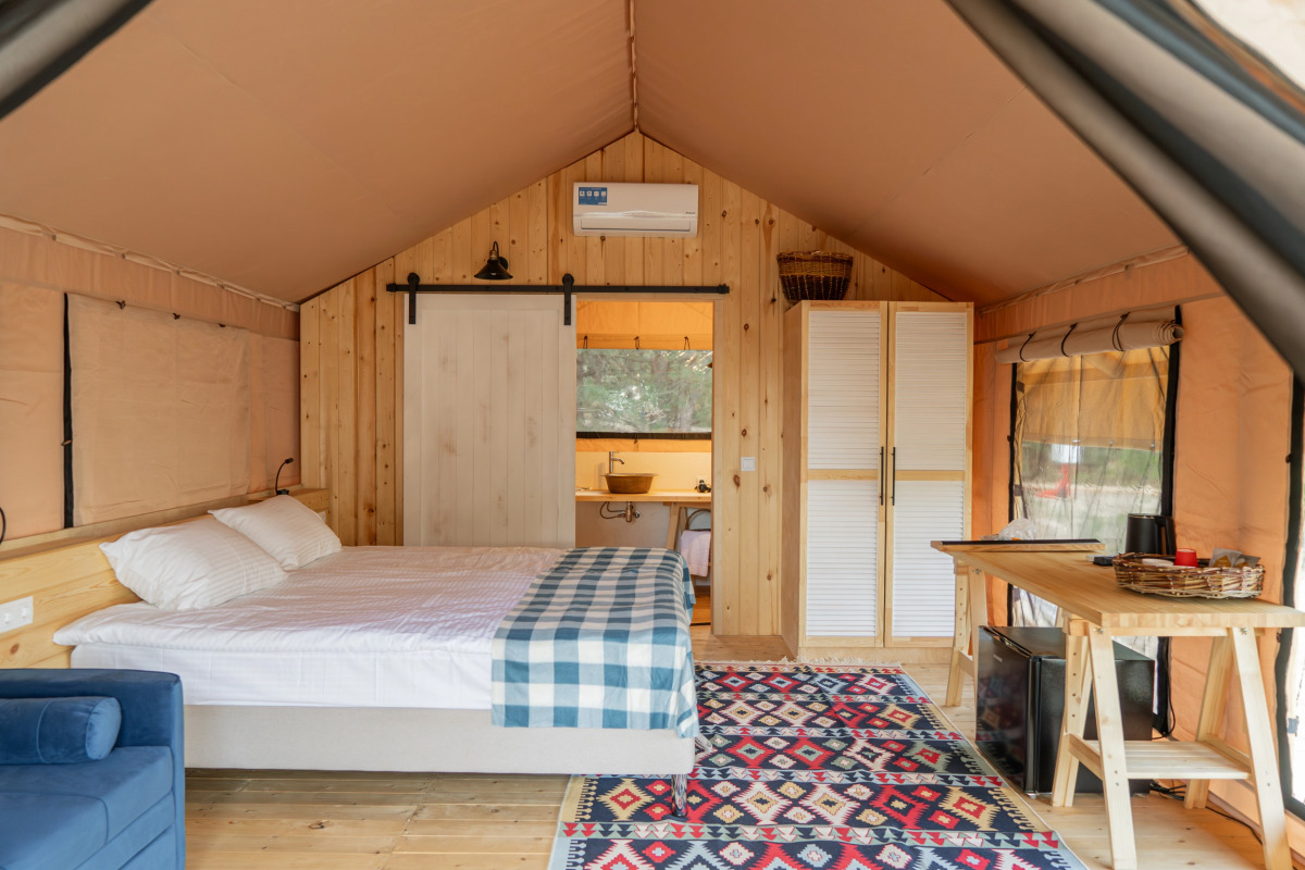 Глэмпинг Синий Яр