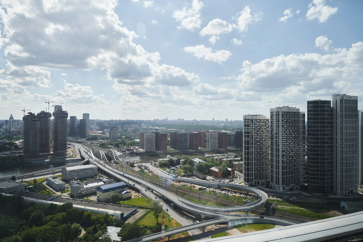 Квартира GM Apartments Шикарная Двушка в Москва Сити в Башне Око