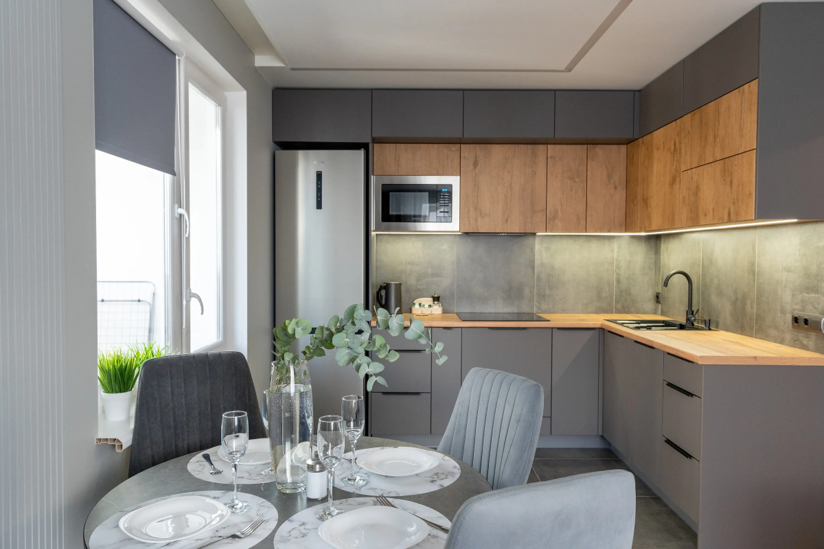 Апартаменты PtzHome евро-2 Grey2