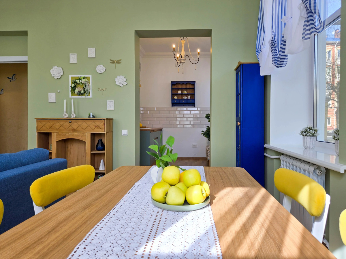 Апартаменты Двухкомнатные апартаменты в скандинавском стиле Сеть ЙоХоум