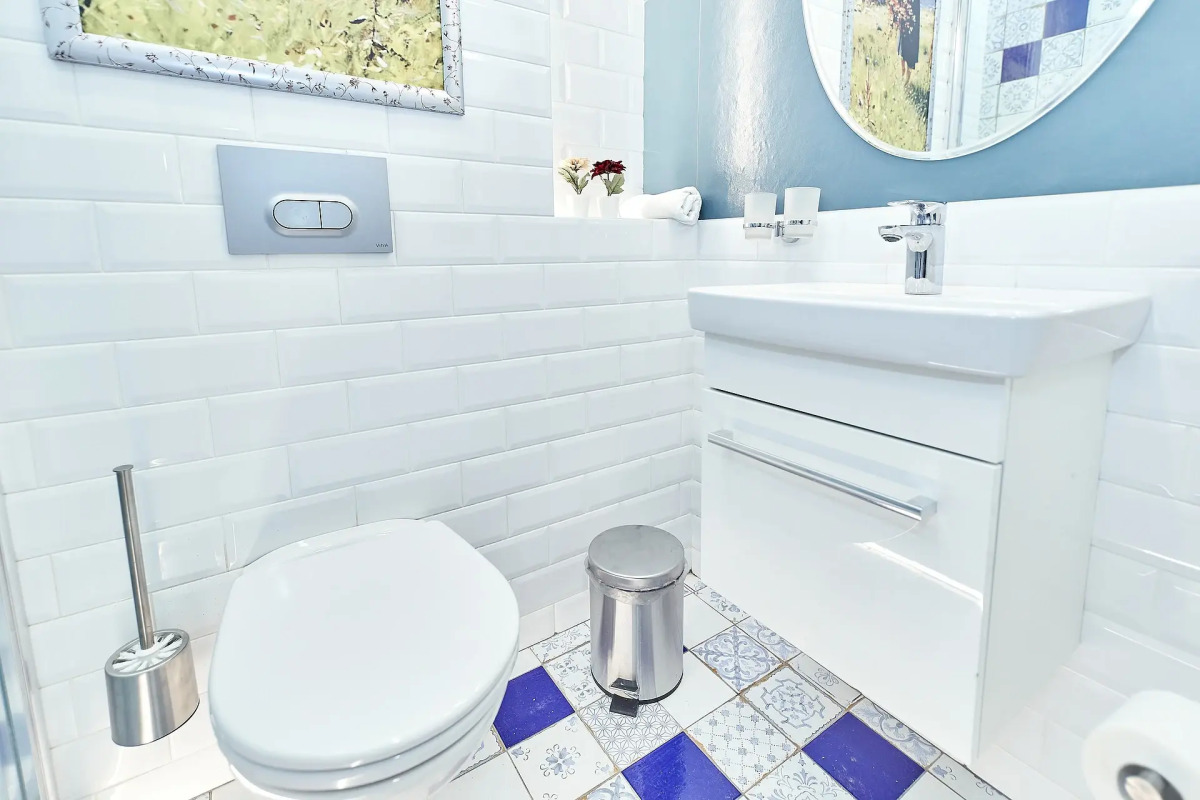 Квартира New Horizon Elans в скандинавском стиле с двумя отдельными кроватями