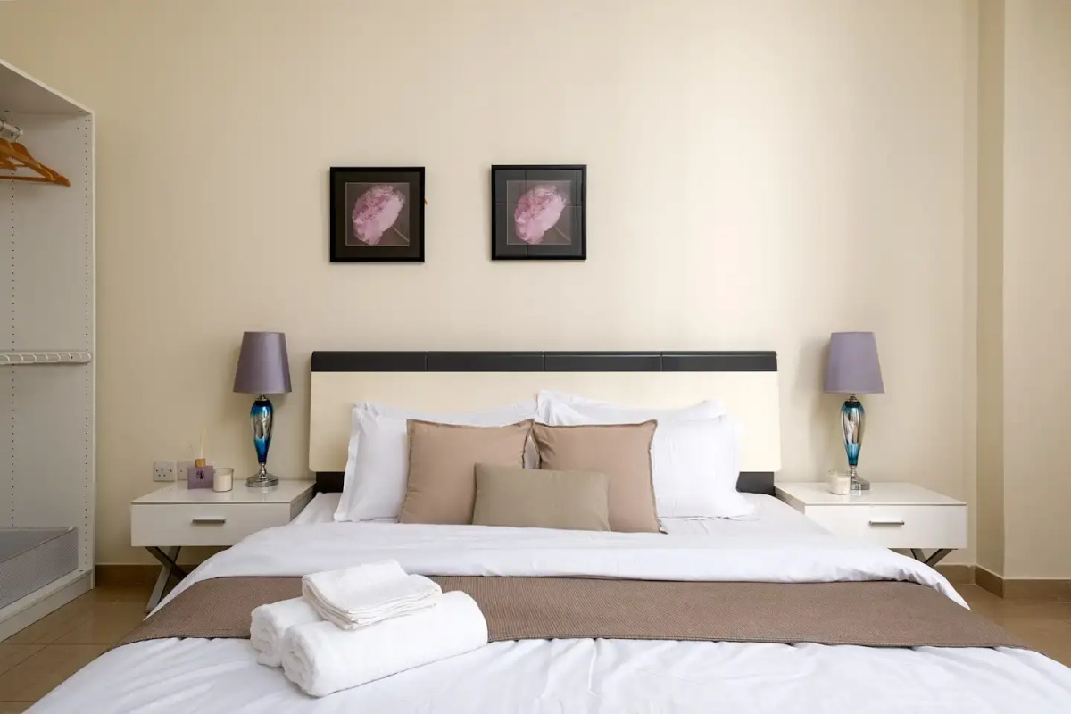 Апартаменты Welcome Home in Marina Crown 1 Спальня с Балконом