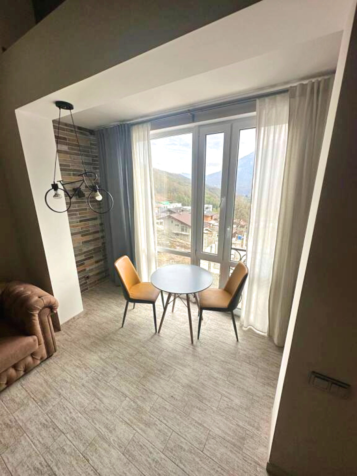 Апартаменты Двухуровневая Студия в горах