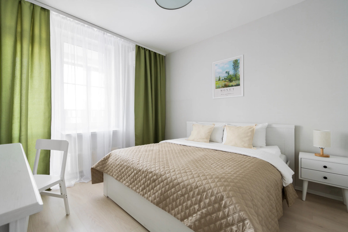 Апартаменты Евро-двухкомнатная квартира у Московского вокзала