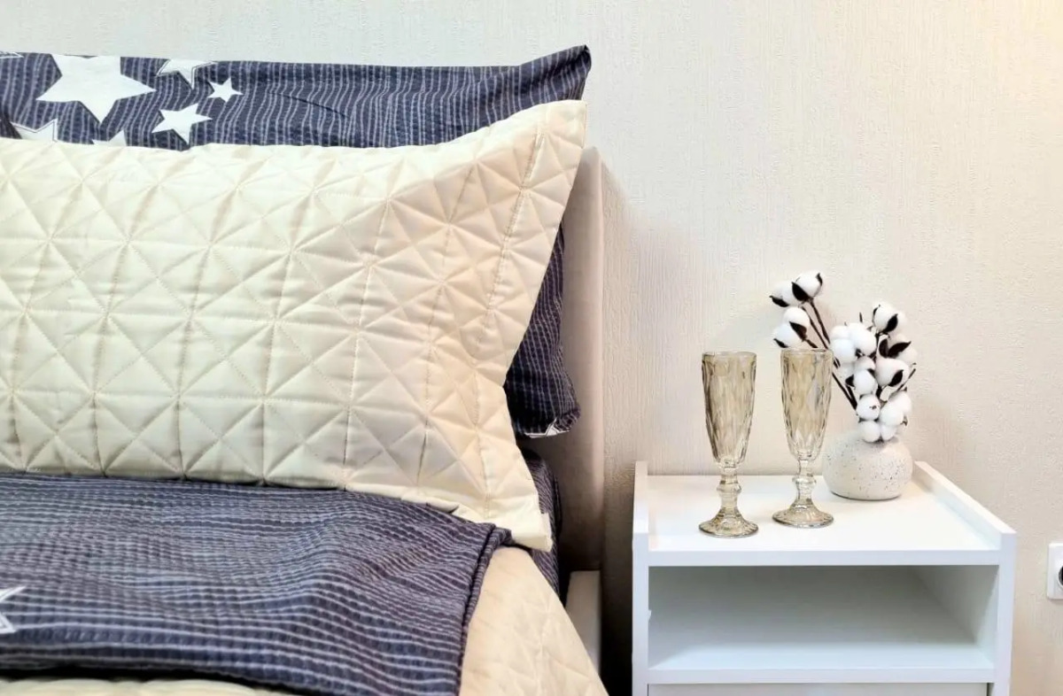 Однокомнатная квартира Natali apart в ЖК Зеленая Вертикаль на метро Лесопарковая