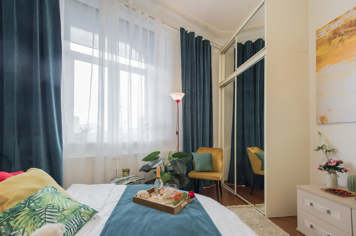 Квартира GM Apartments Стильная Трехкомнатная на Бульварном кольце