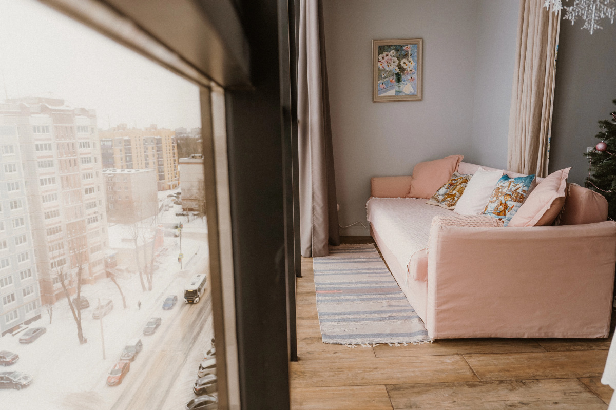 Апартаменты Дизайнерские с Панорамными Окнами