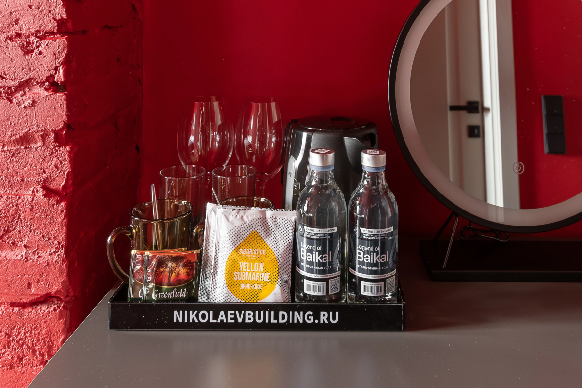 Апартаменты Red room в NikolaevBuilding