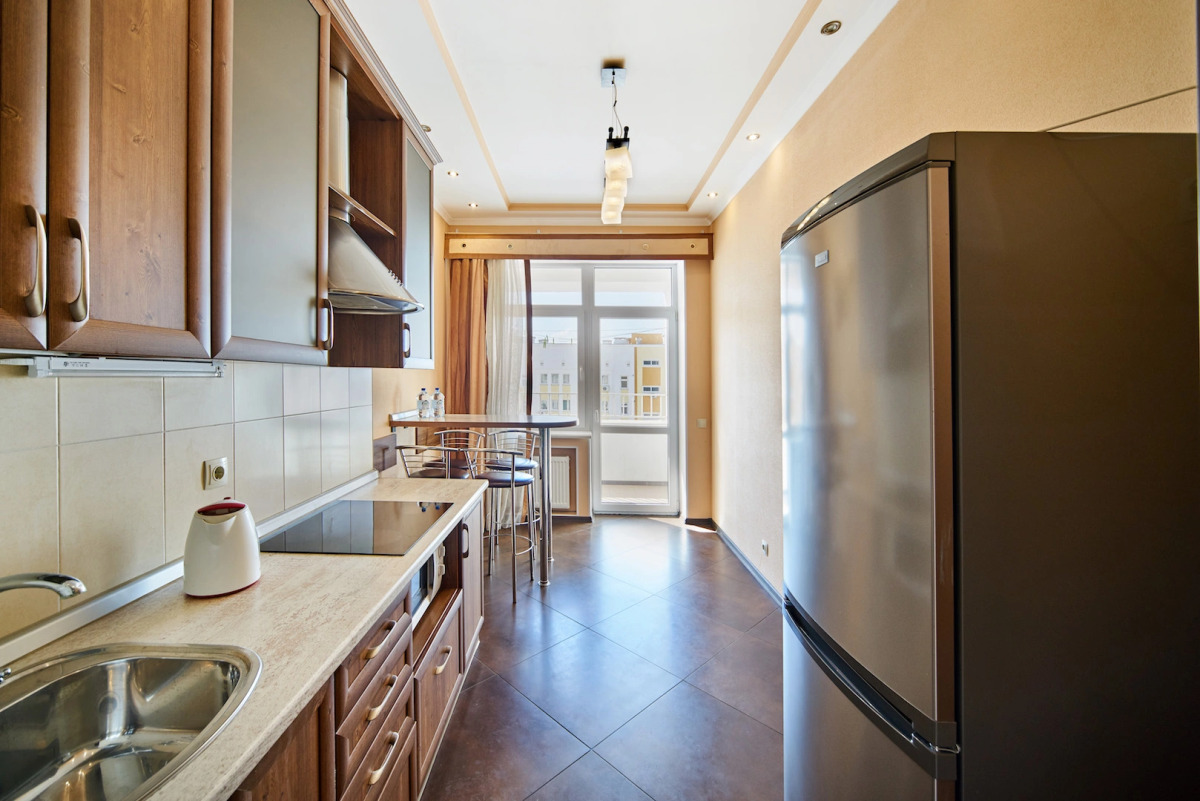 Двухуровневые апартаменты у моря на Античном