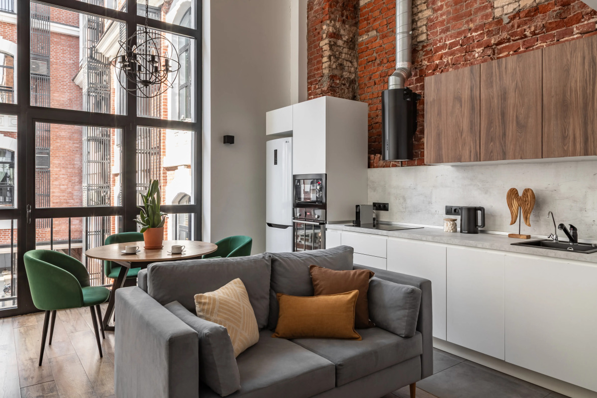 Квартира Moscow Deluxe Apartments Soho Luxury Loft