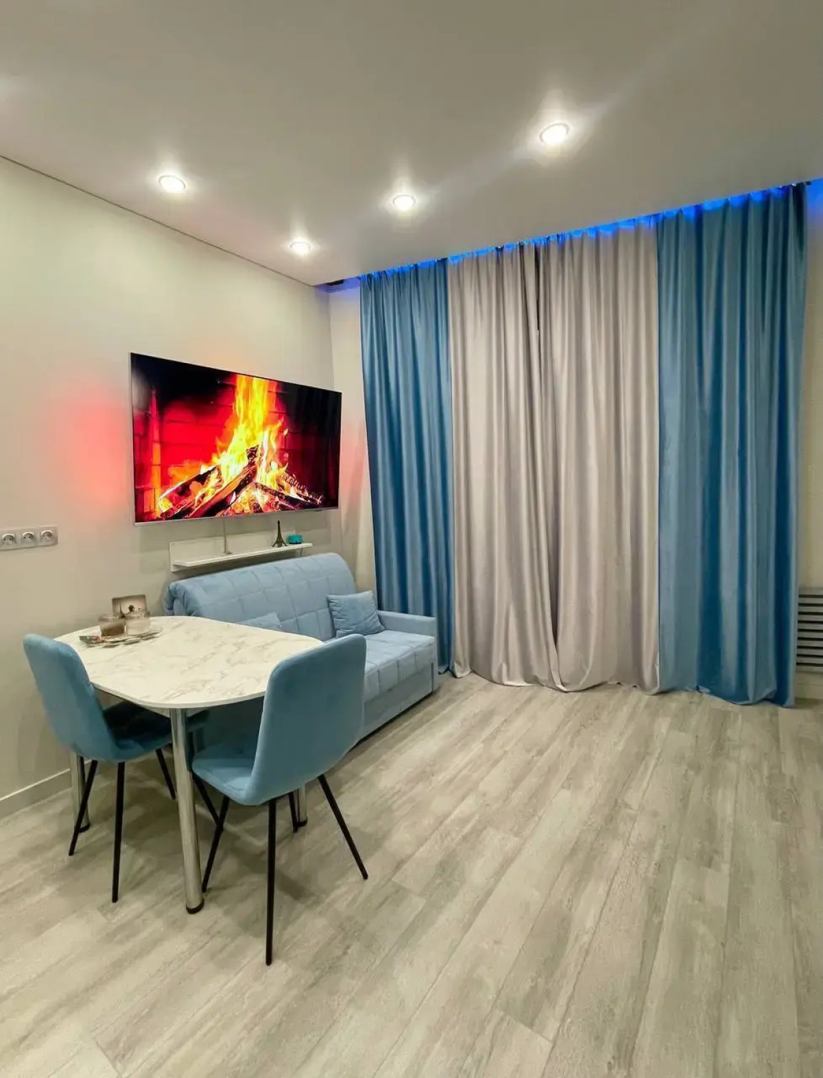 Квартира Видовая Студия в ЖК Wellton Towers