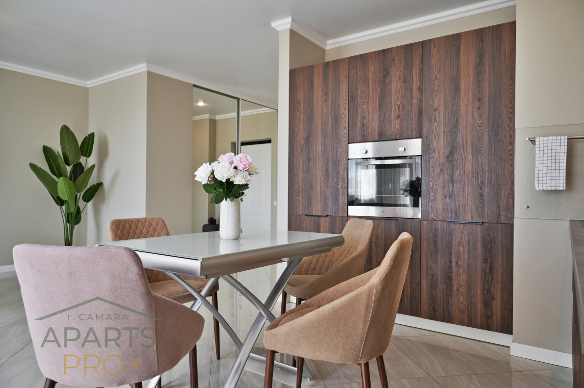 Квартира Aparts Pro Стильная евро 2-ком в центре Самары