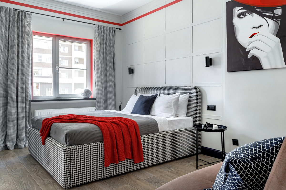 Апартаменты UzorApart Дизайнерская студия на набережной в центре города