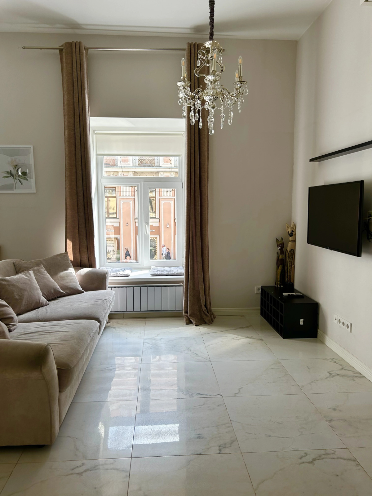 Квартира премиум двухкомнатные Piter Apartments с кондиционером у Эрмитажа